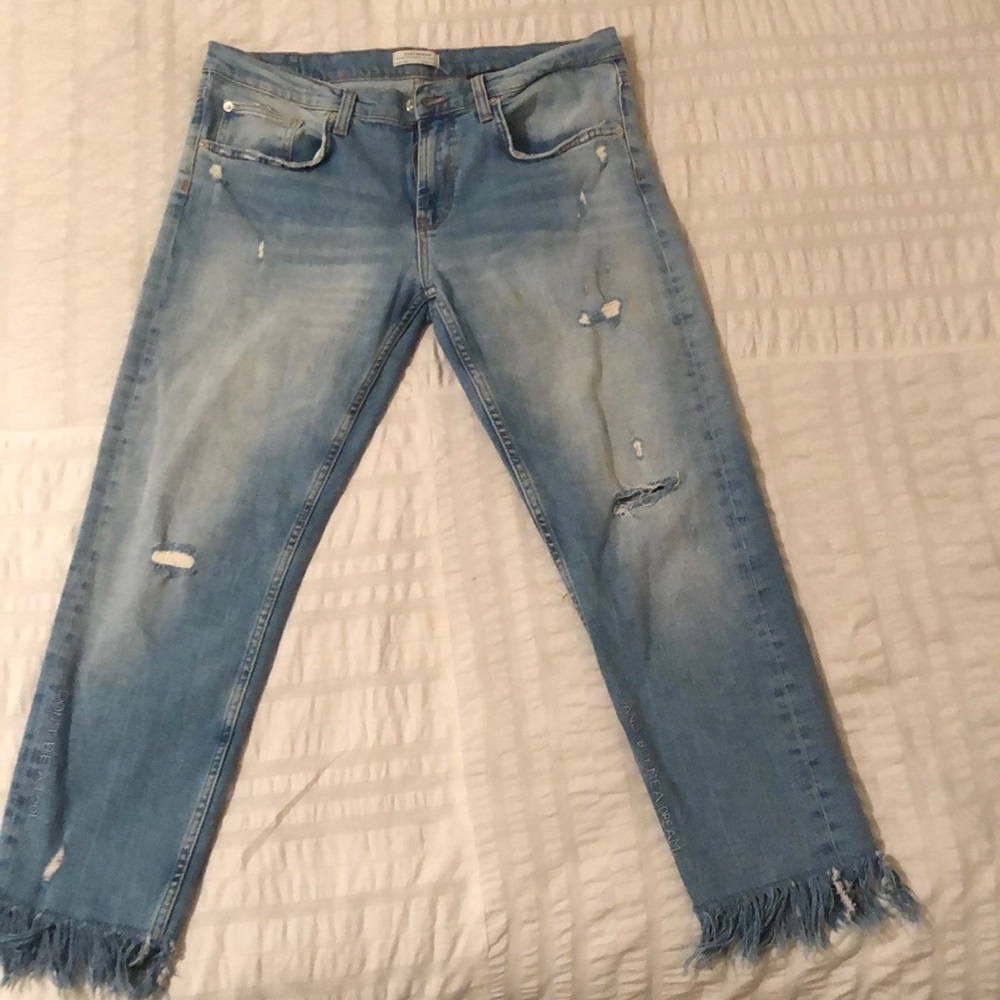 zara woman jeans